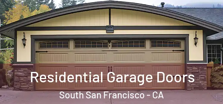  Residential Garage Doors South San Francisco - CA